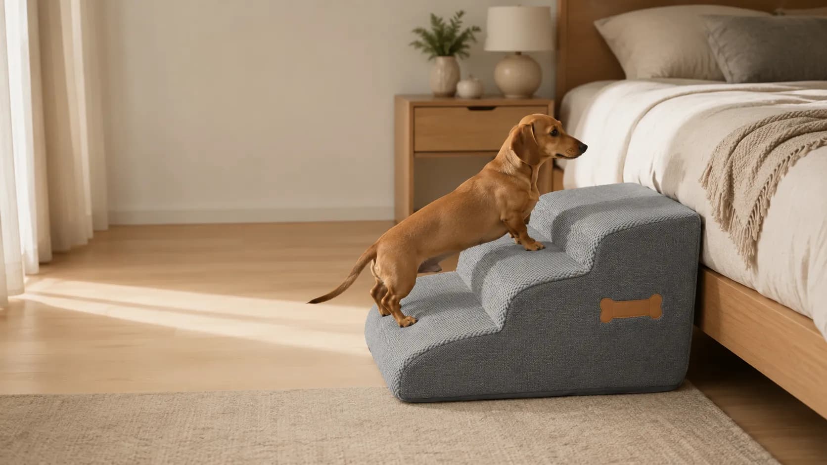 Die passende Hundetreppe für Bett und Sofa