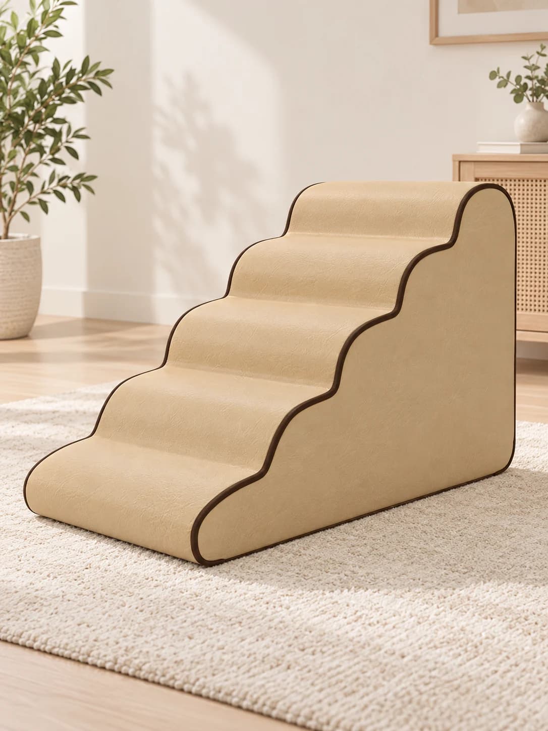5 Stufen · Sand – KI-generierte Produktillustration