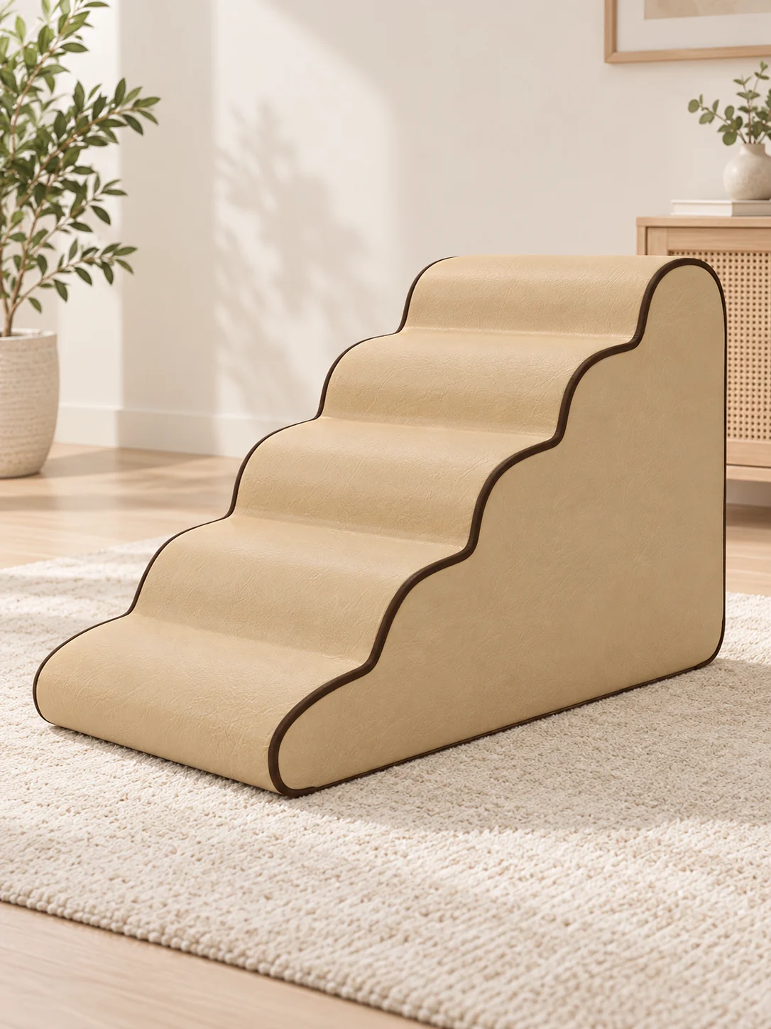 5 Stufen · Sand – KI-generierte Produktillustration